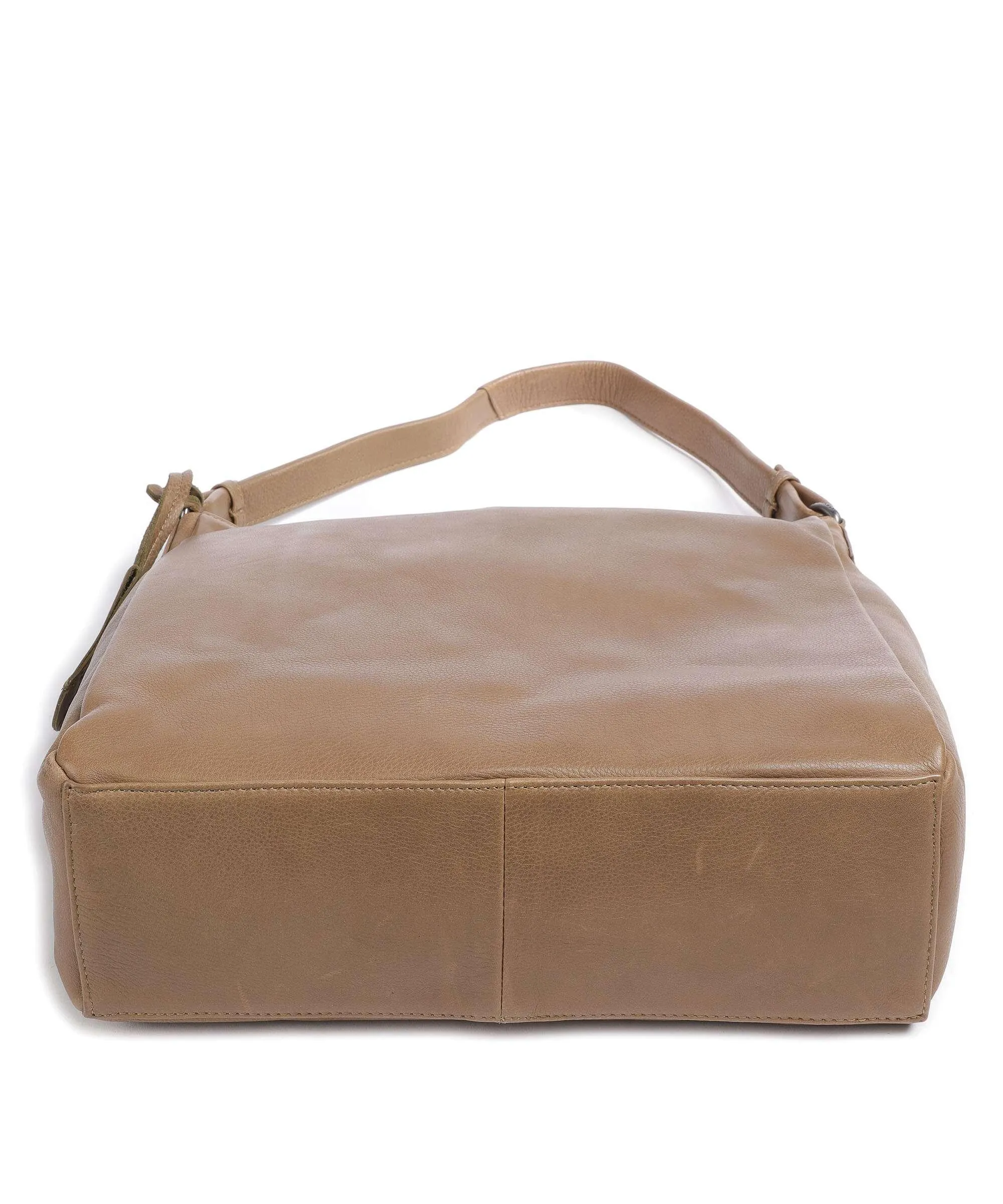  Burkely Just Jolie Borsa hobo pelle granulata cachi  