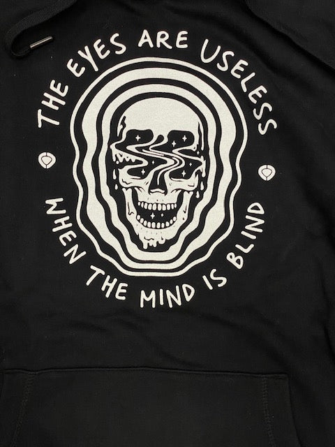 C1RCA Mind Hood MHO158 black sweatshirt