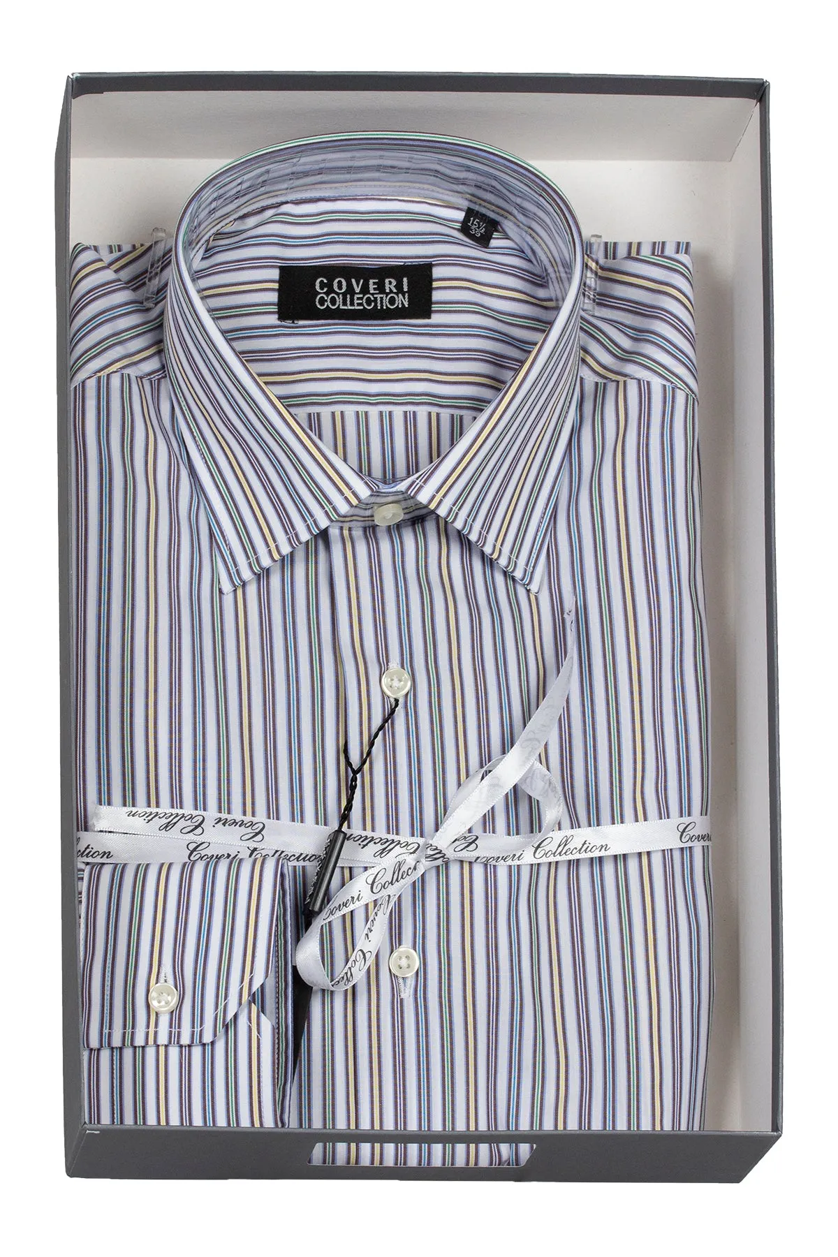 Camicia classica rigata Made in Albania