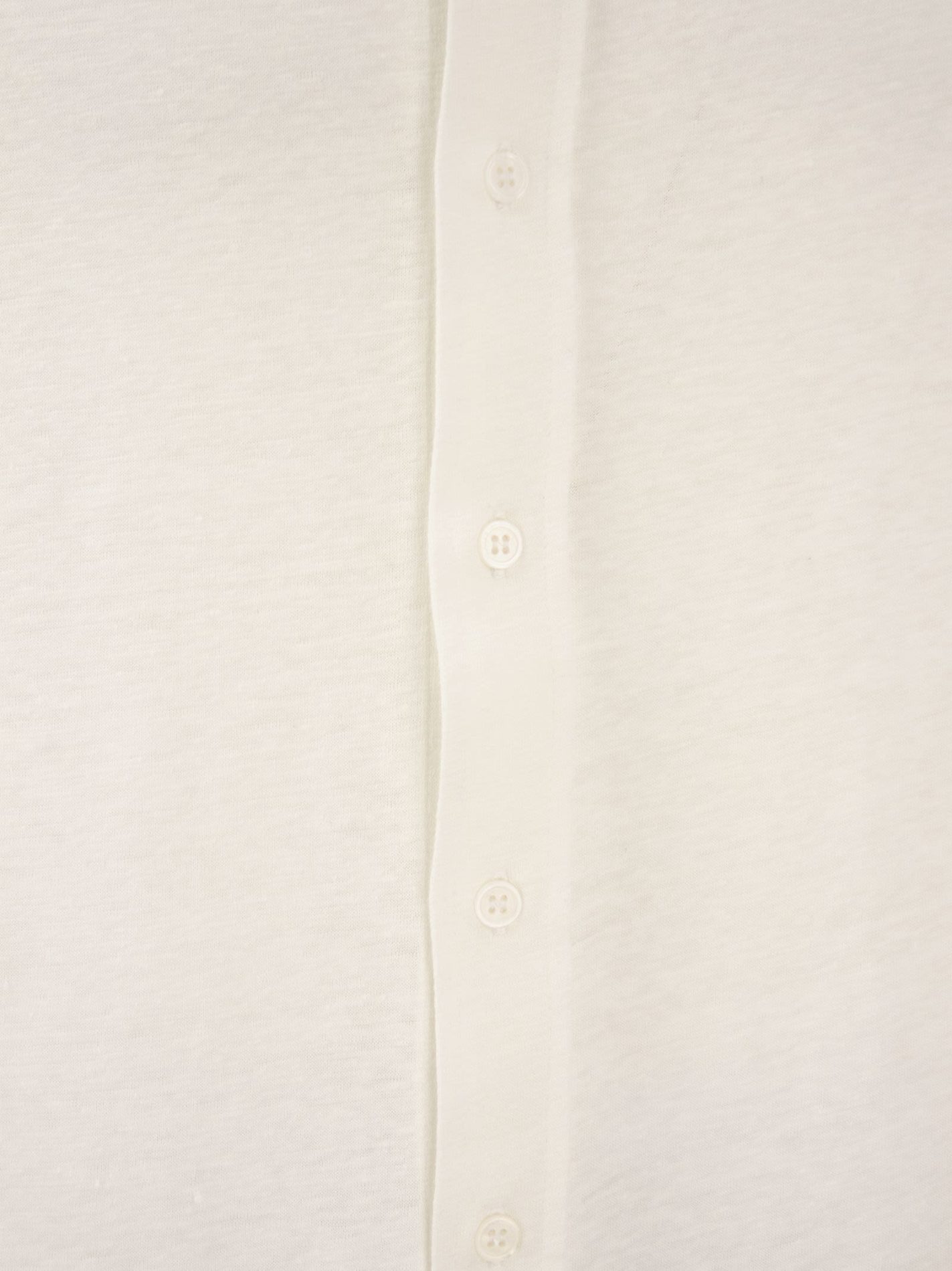 Camicia con maniche lunghe in lino