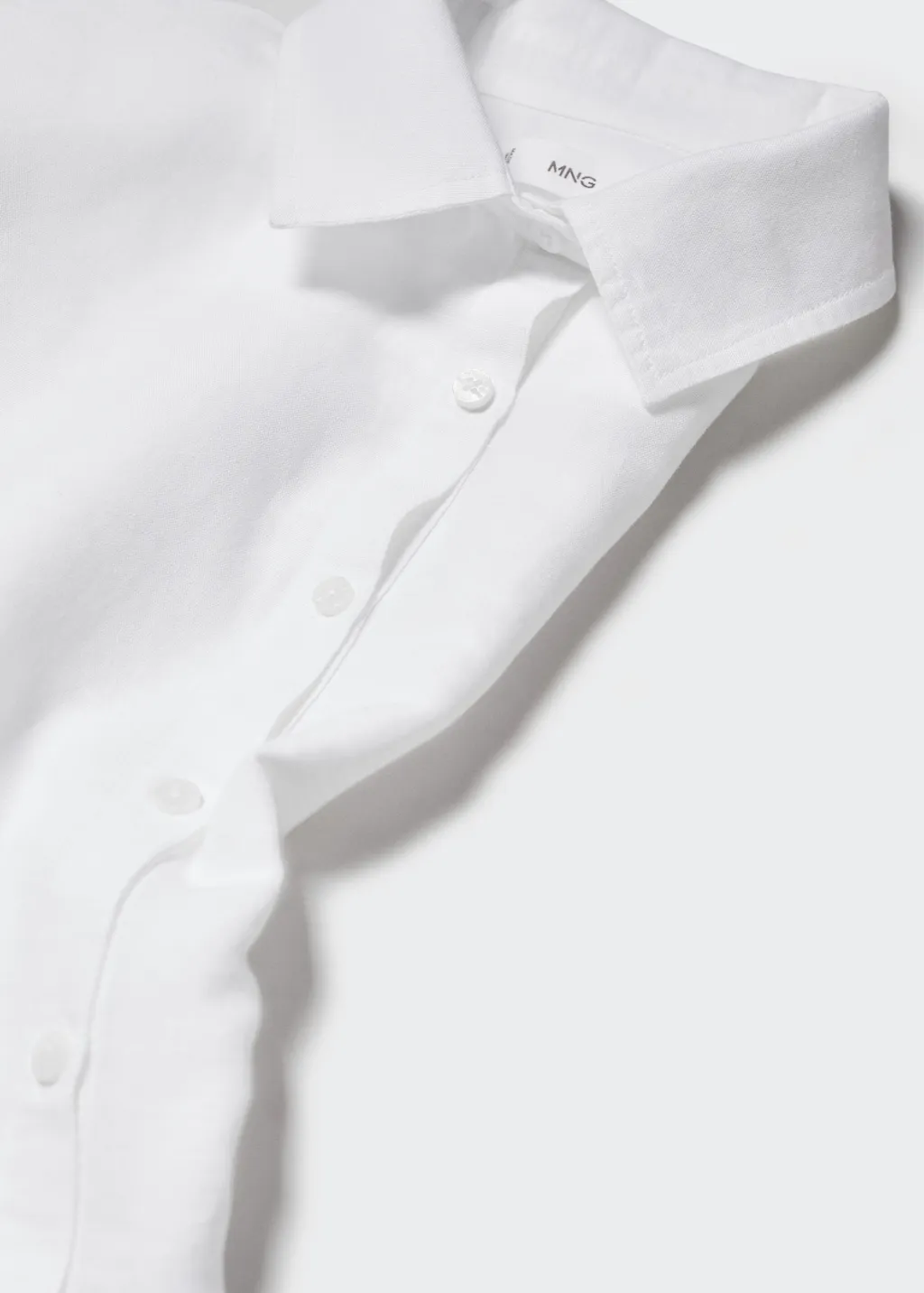 Camicia cotone e lino