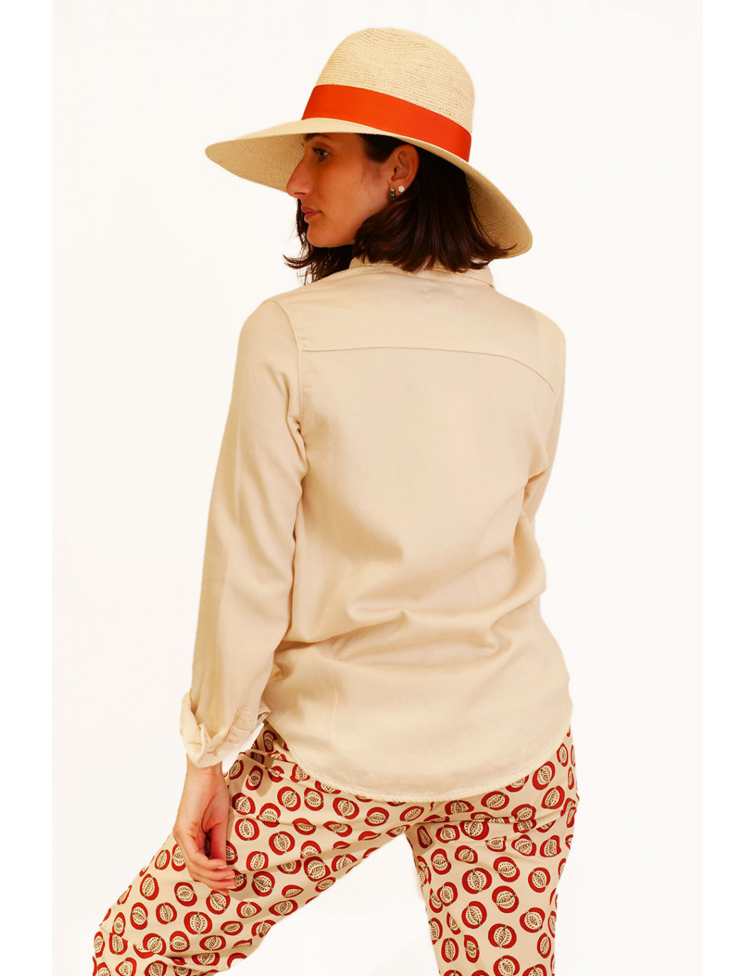 Camicia Diega Paris - Jeans Avorio
