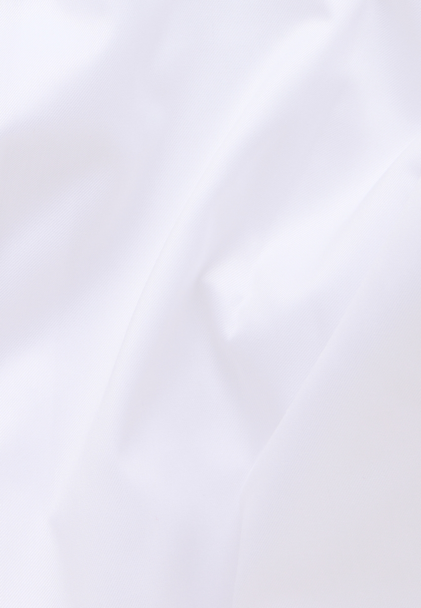 Camicia elegante eterna bianca modern fit con polso doppio