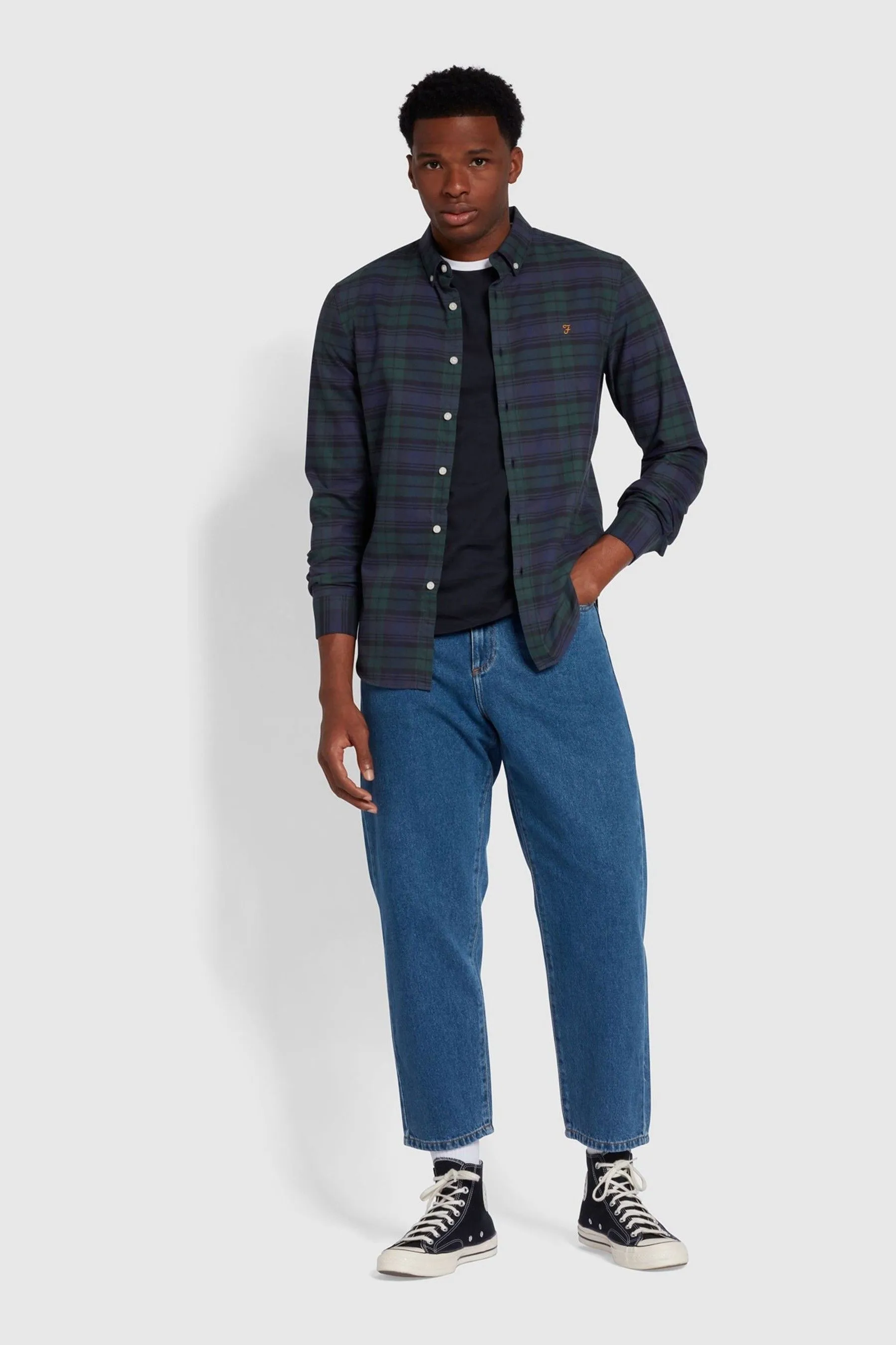 Camicia farah brewer check    