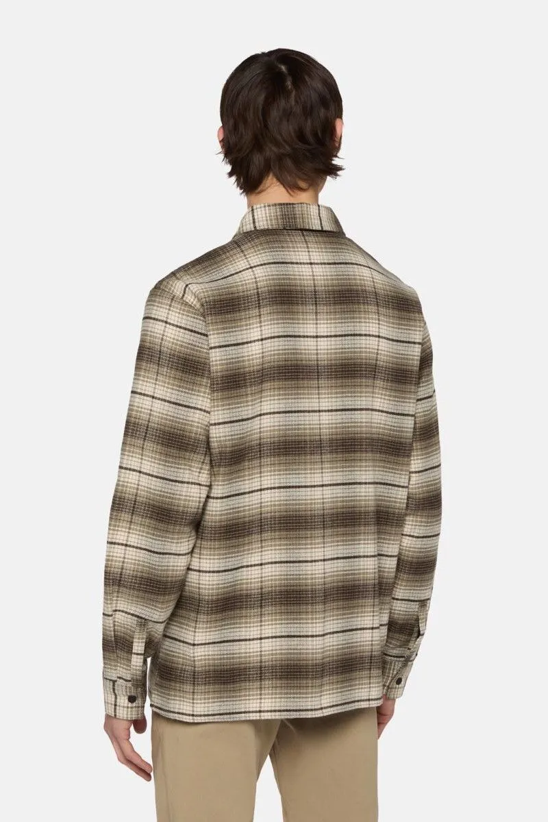 Camicia Forest Check uomo Verde