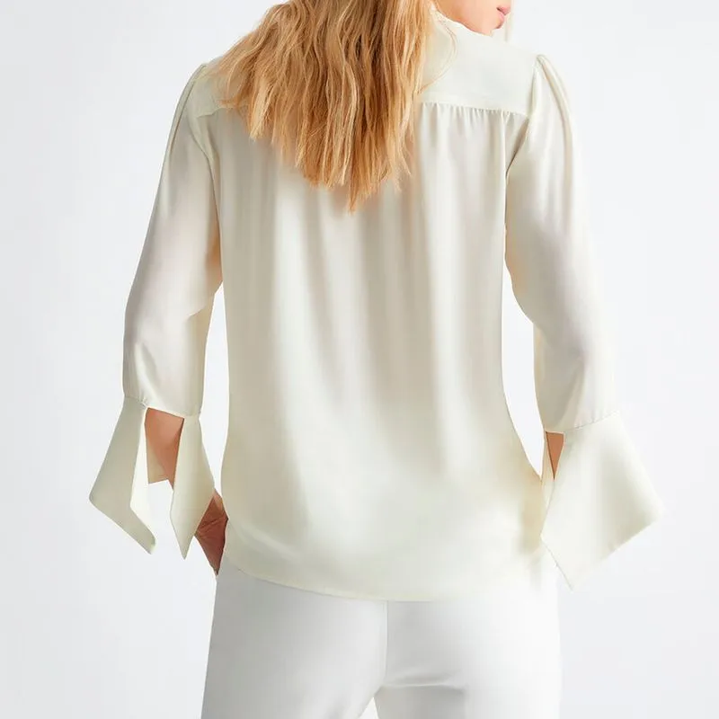 Camicia in georgette con taschino 