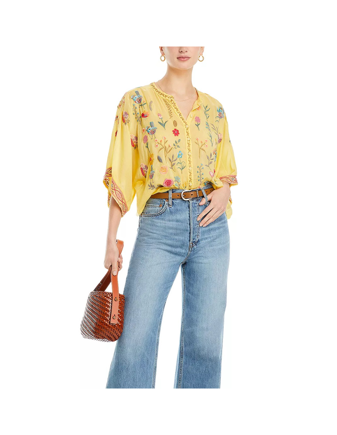Camicia Johnny Was - Roylane Giallo