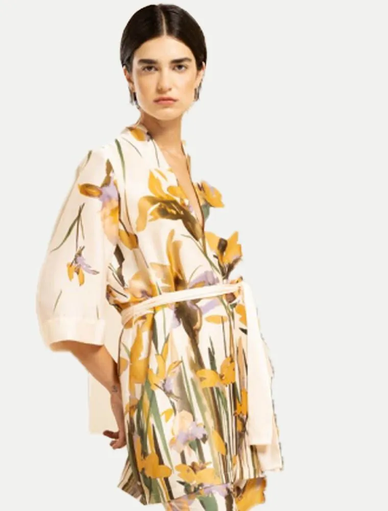 Camicia Manica Lunga Diana Gallesi - Fiore