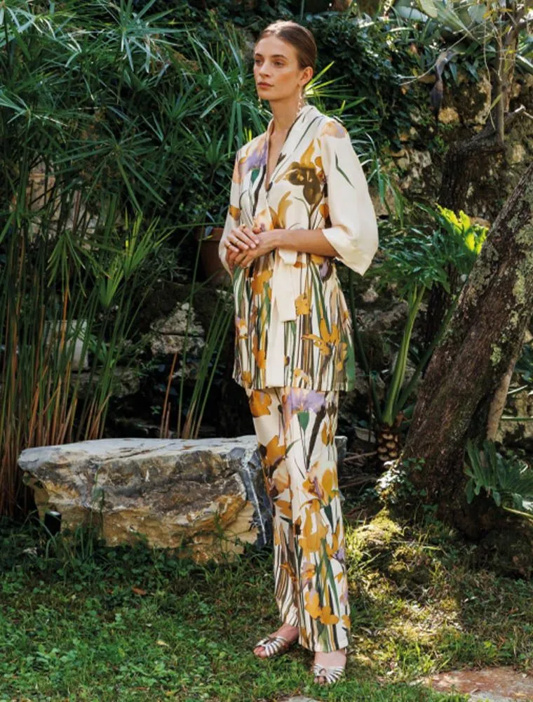 Camicia Manica Lunga Diana Gallesi - Fiore