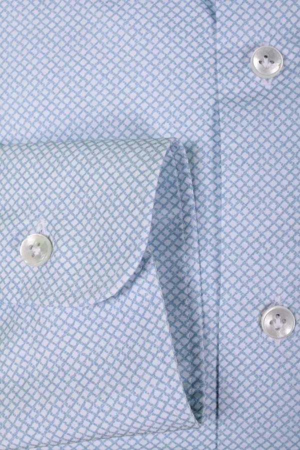 Camicia Uomo Barba Napoli Blue