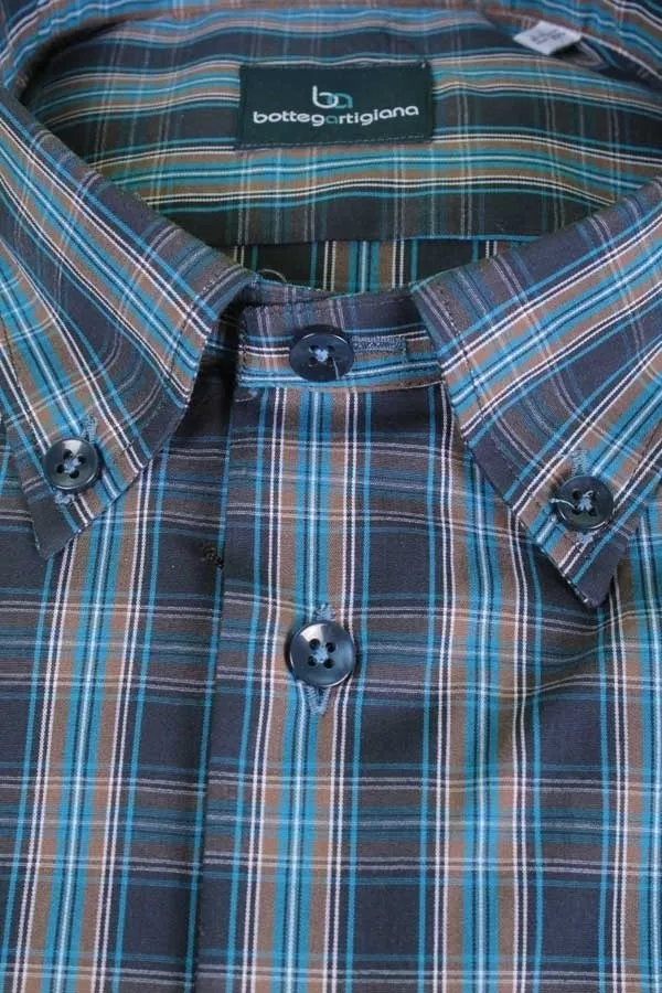 Camicia Uomo Bottega Artigiana Blue