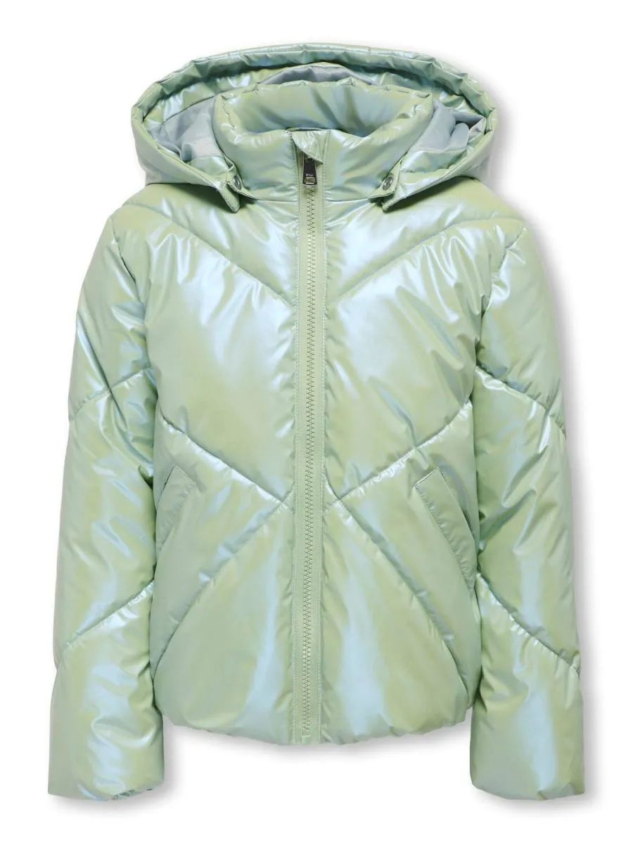 CAPISPALLA E GIACCHE Ragazza ONLY 15299525 JODIE SMOKE GREEN