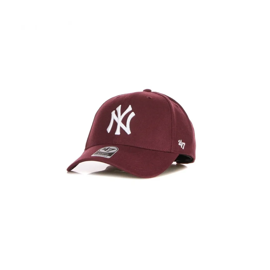 cappellino visiera curva uomo mlb mvp neyyan DARK MAROON/WHITE