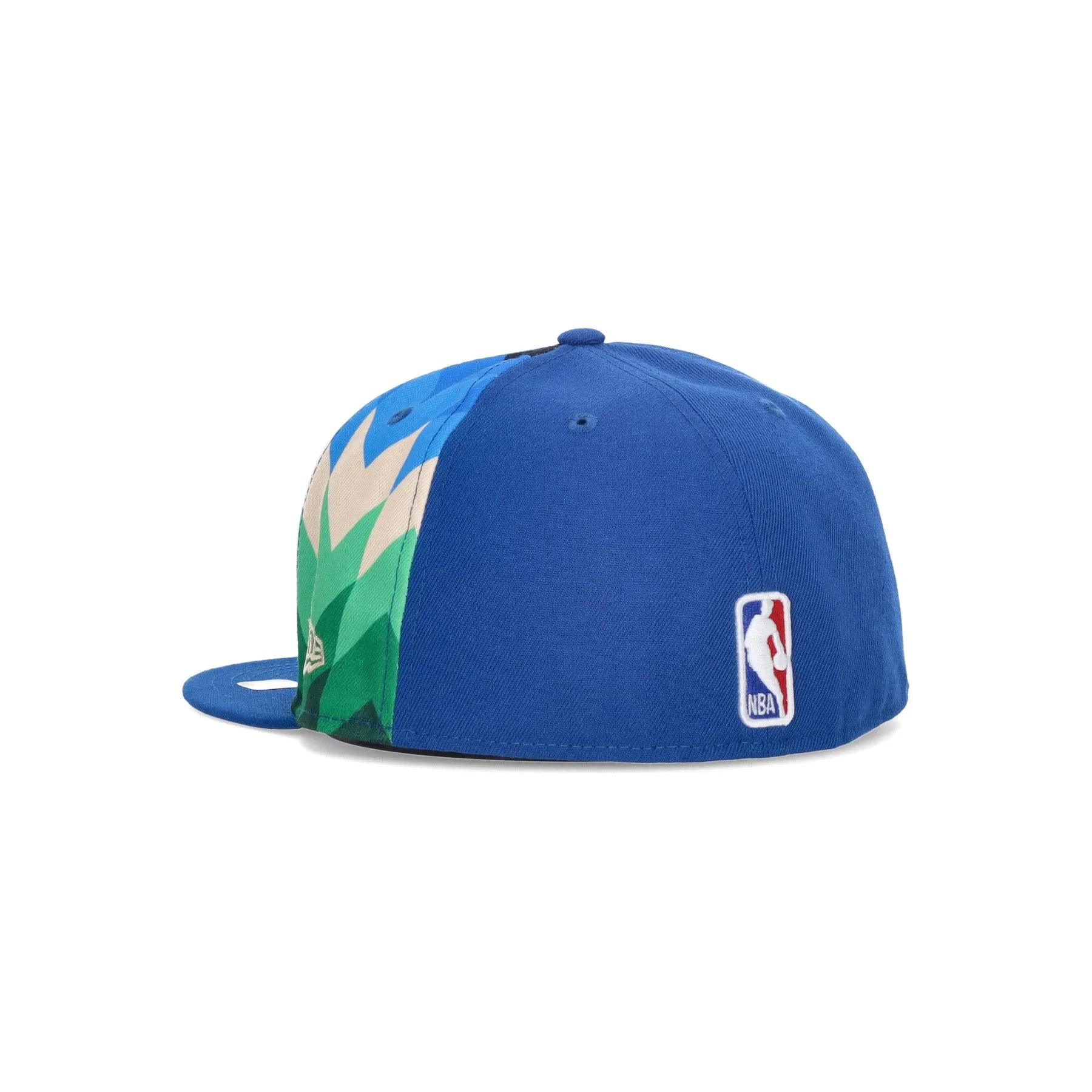 Cappellino Visiera Piatta Uomo Nba City Night 5950 Milbuc Original Team Colors