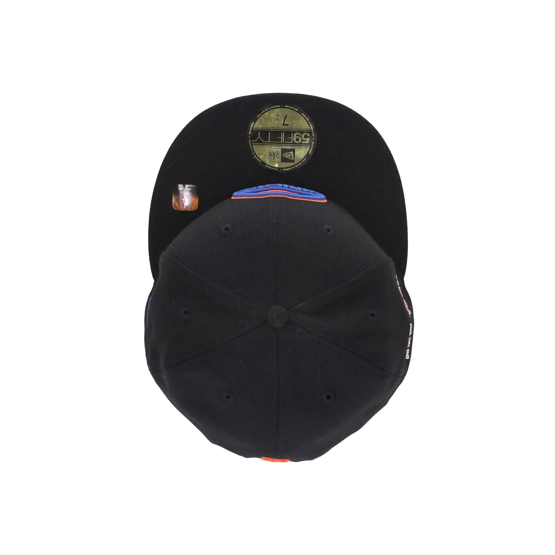 Cappellino Visiera Piatta Uomo Nba City Night Alt Graphic 5950 Neykni Original Team Colors