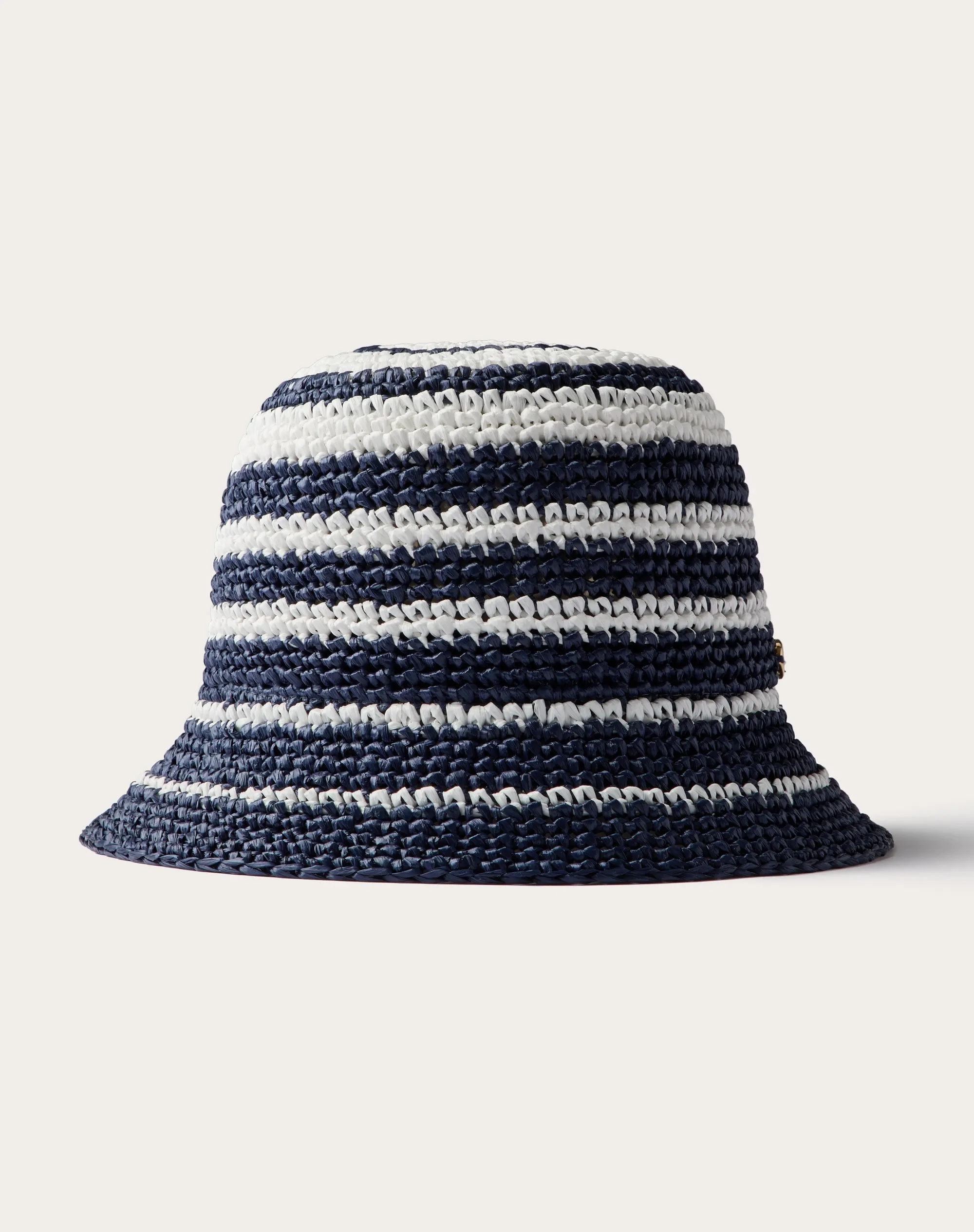 CAPPELLO BUCKET VLOGO THE BOLD EDITION IN RAFIA