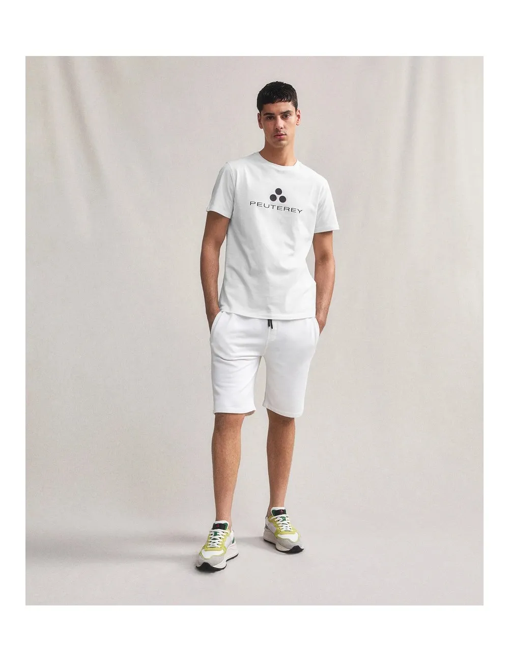 CARPINUS 730 T SHIRT UOMO PEUTEREY MAGLIA CON LOGO MANICHE CORTE MAGLIETTA MAN