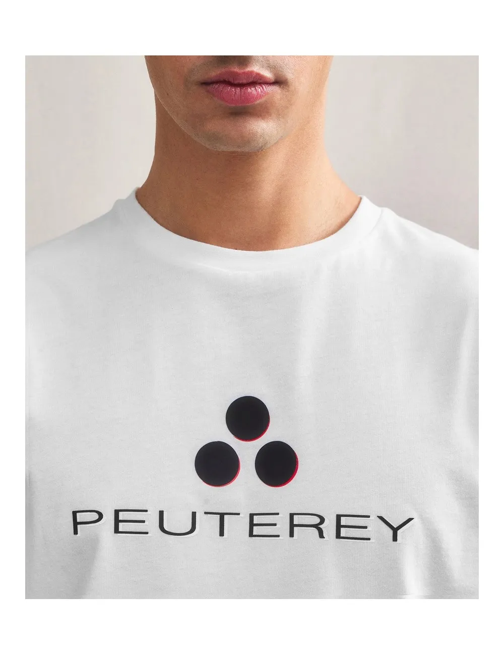 CARPINUS 730 T SHIRT UOMO PEUTEREY MAGLIA CON LOGO MANICHE CORTE MAGLIETTA MAN