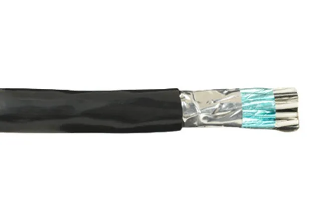 Cavo industriale multipolare schermato a 2 cond. 0,5 mm², 20 AWG, L. 100ft