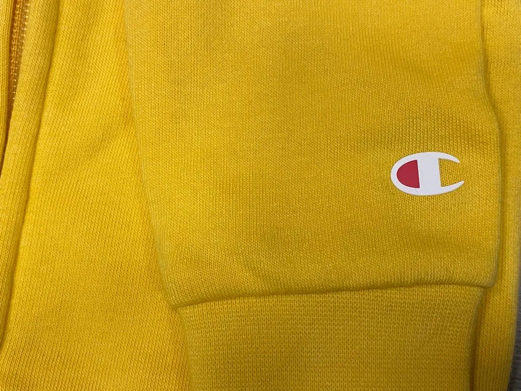 Champion Tuta da bambino Legacy Sweatsuit Powerblend Graphic 306381 YS043 MIY yellow-blu