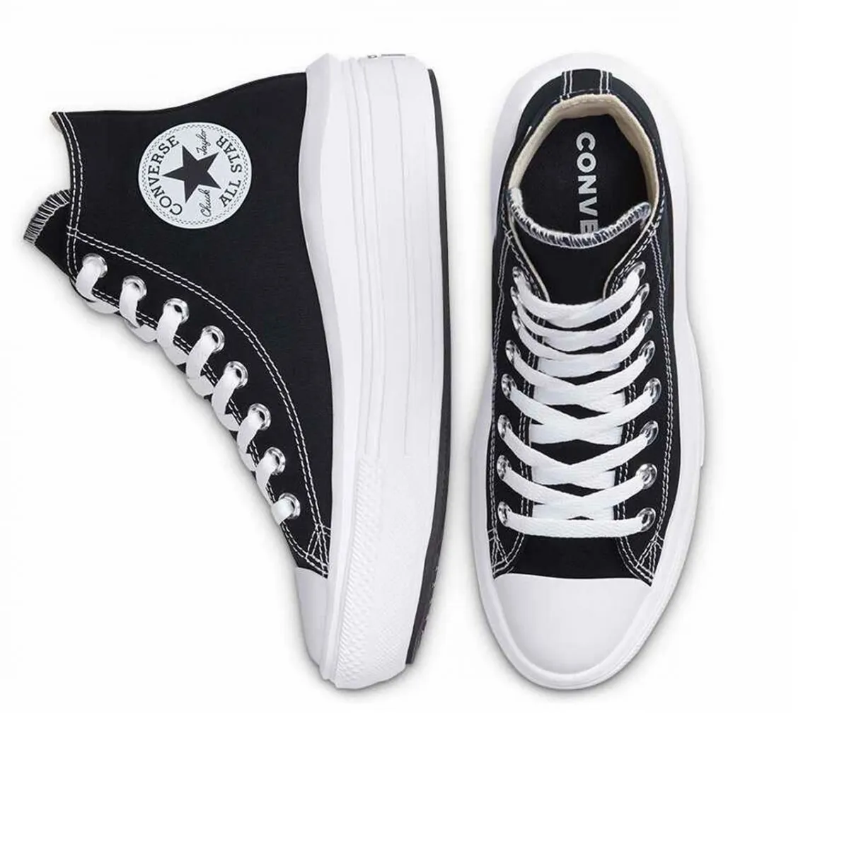 Chuck Taylor All Star Move High Top Nero
