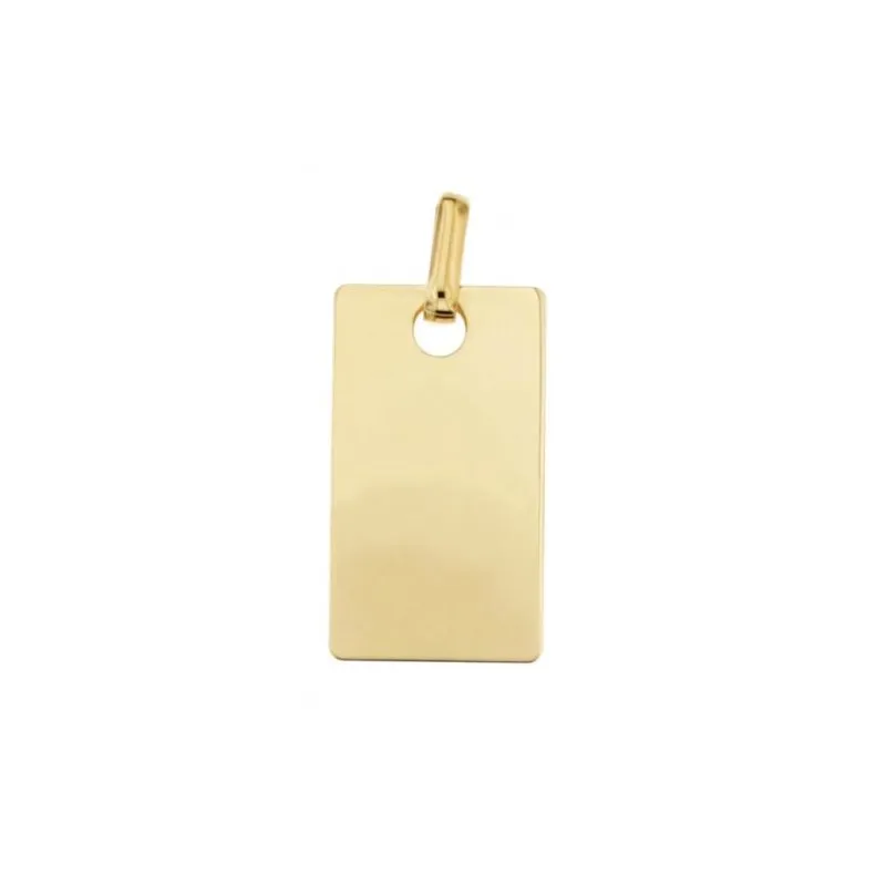 Ciondolo medaglia personalizzabile Oro giallo 803321731700