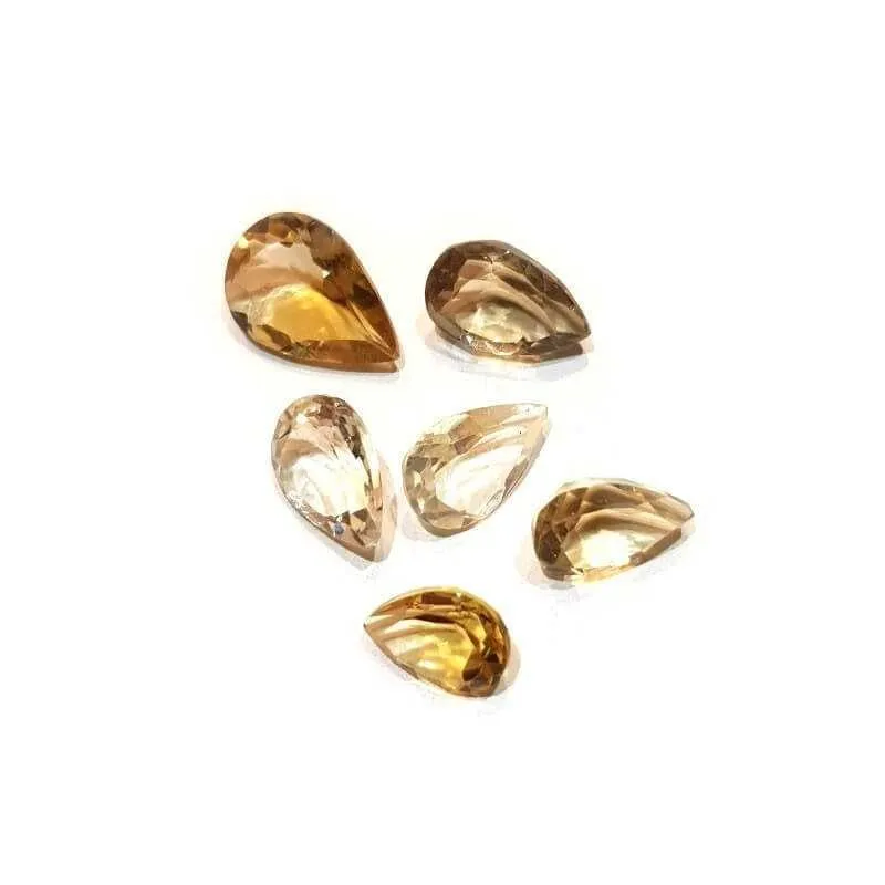 CITRINO GIALLO GOCCIA 2.43 CARATI 8.18 x 12.05 mm