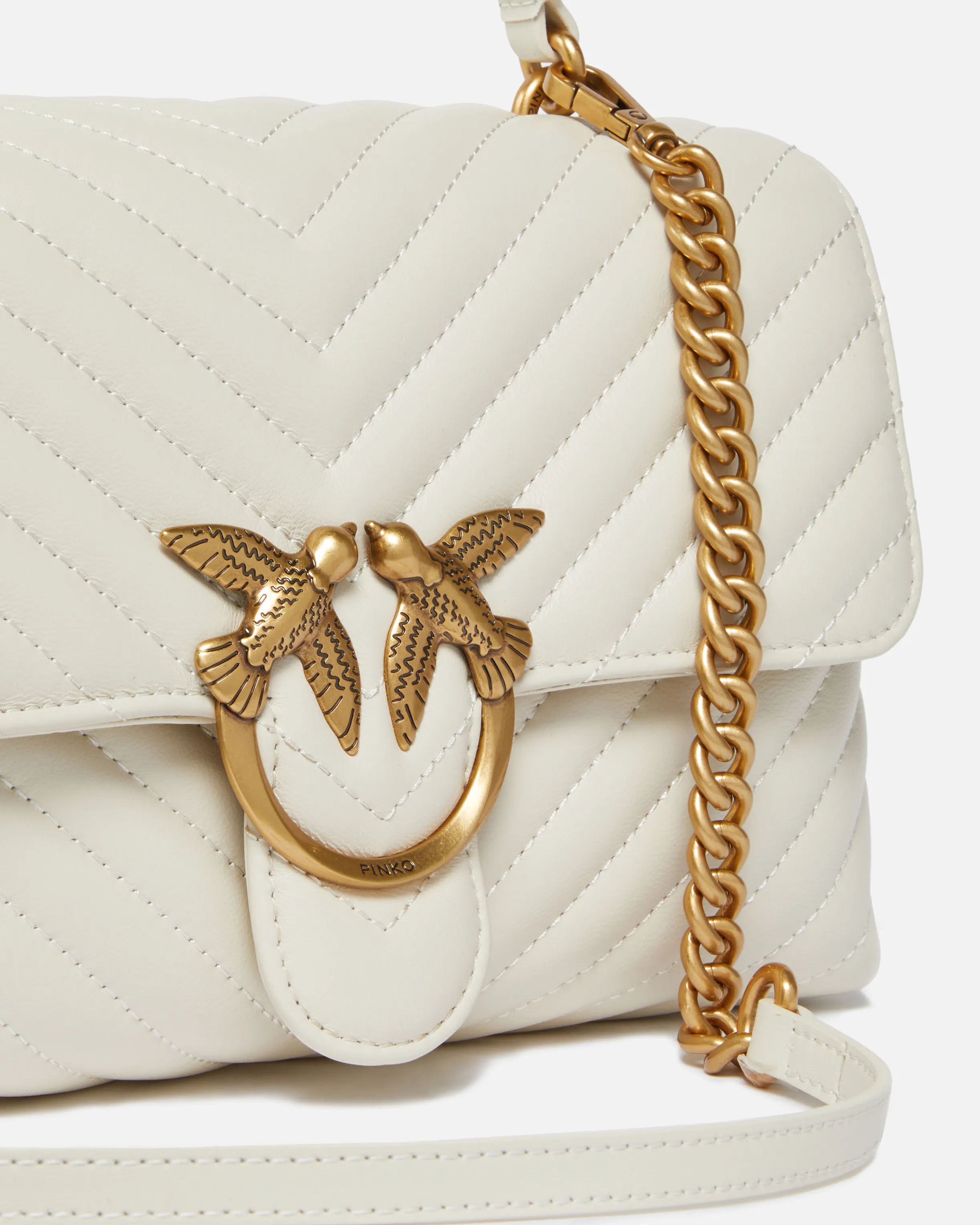  Classic Lady Love Bag Puff Chevron    