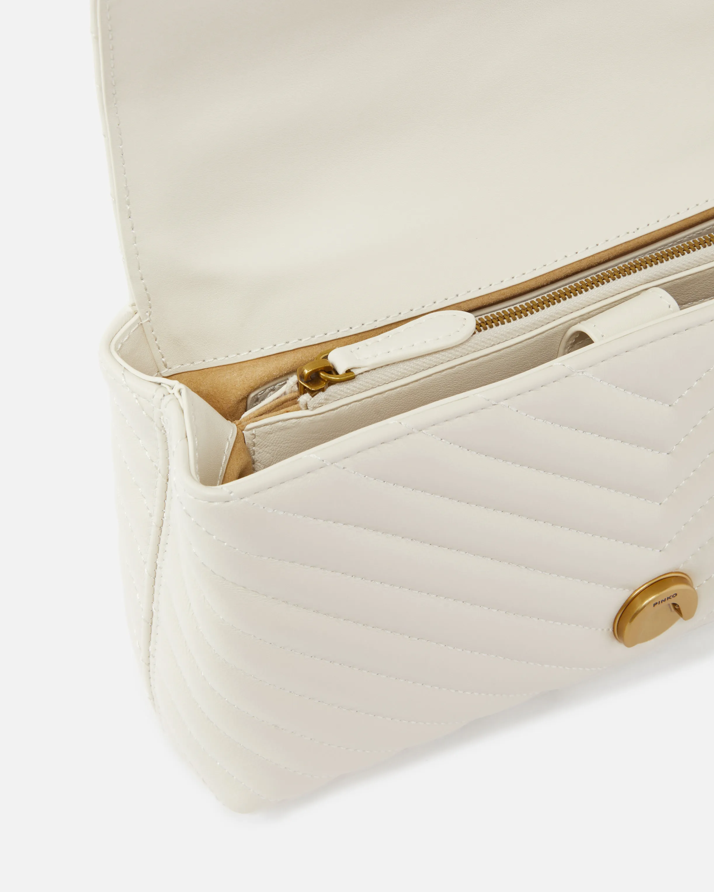  Classic Lady Love Bag Puff Chevron    