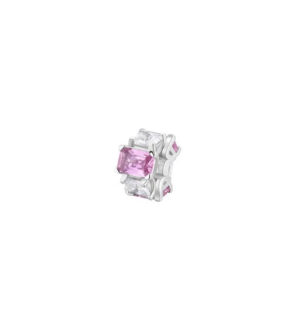 Color Charm Gioielli Fancy by Brosway in argento zircone baguette rosa e bianco fvp02