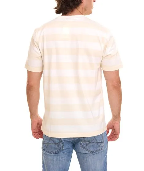 Confezione da 3 prodotti OTTO T-shirt da uomo a righe camicia estiva sostenibile in cotone biologico 11899614 Beige