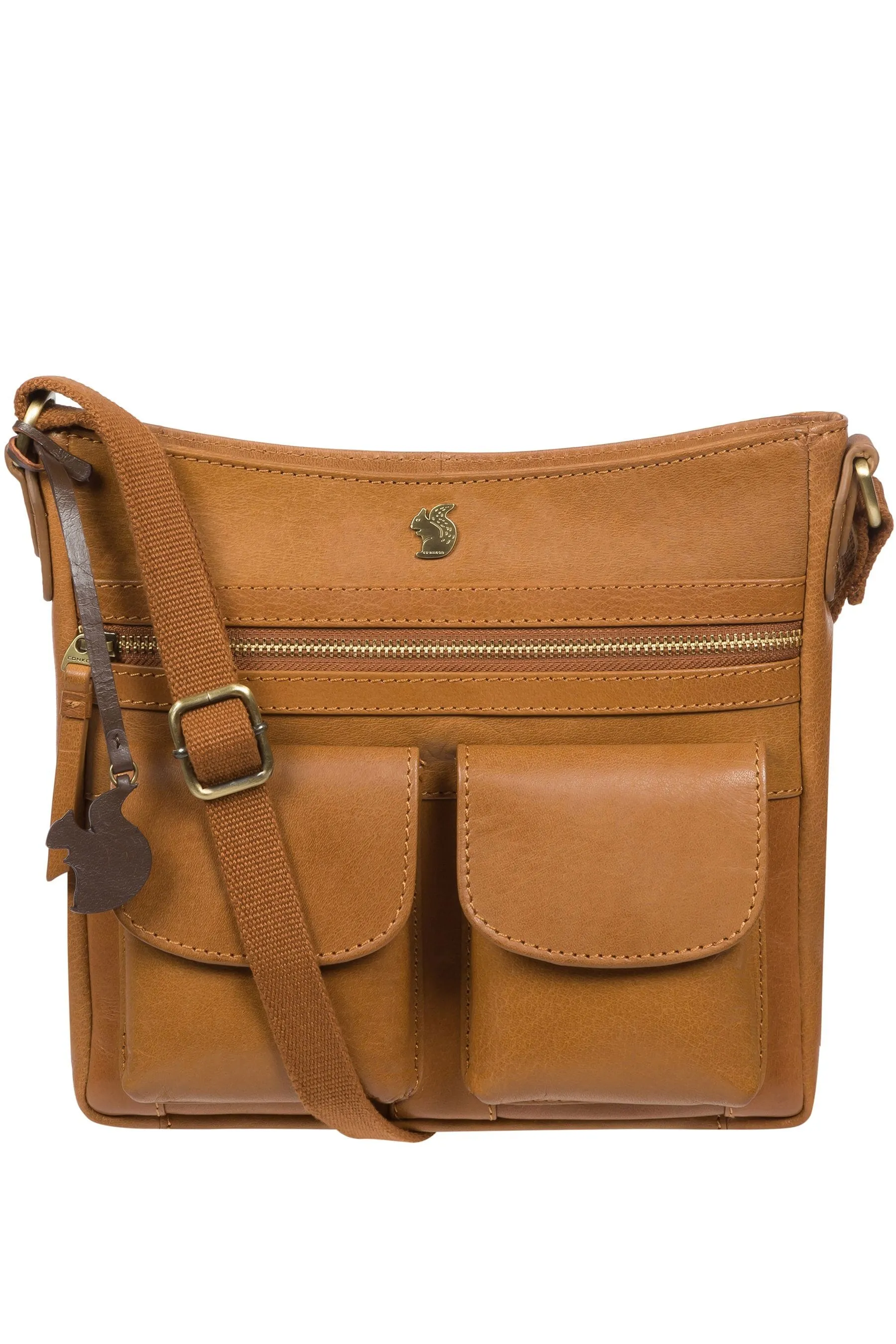 Conkca - Neonati Bon - Borsa a tracolla in pelle    