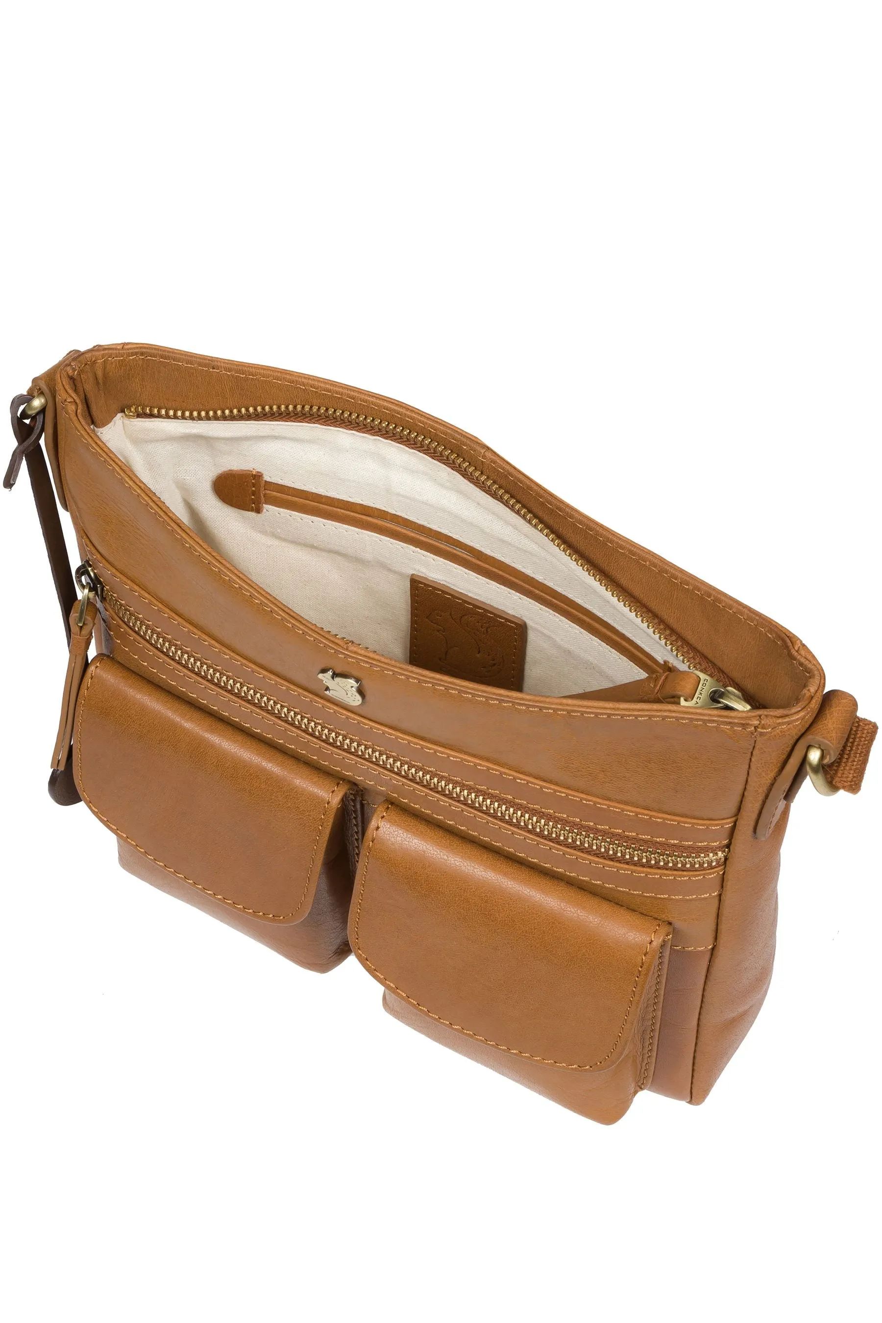 Conkca - Neonati Bon - Borsa a tracolla in pelle    