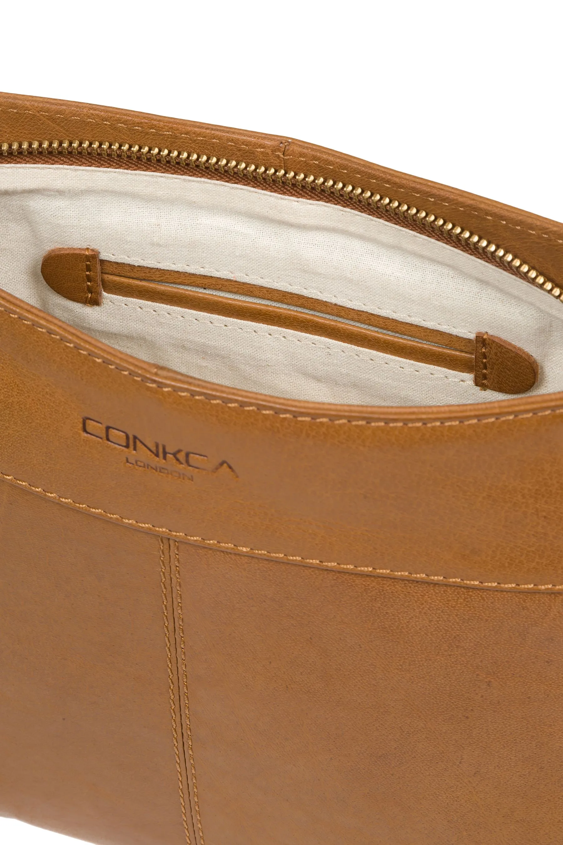 Conkca - Neonati Bon - Borsa a tracolla in pelle    