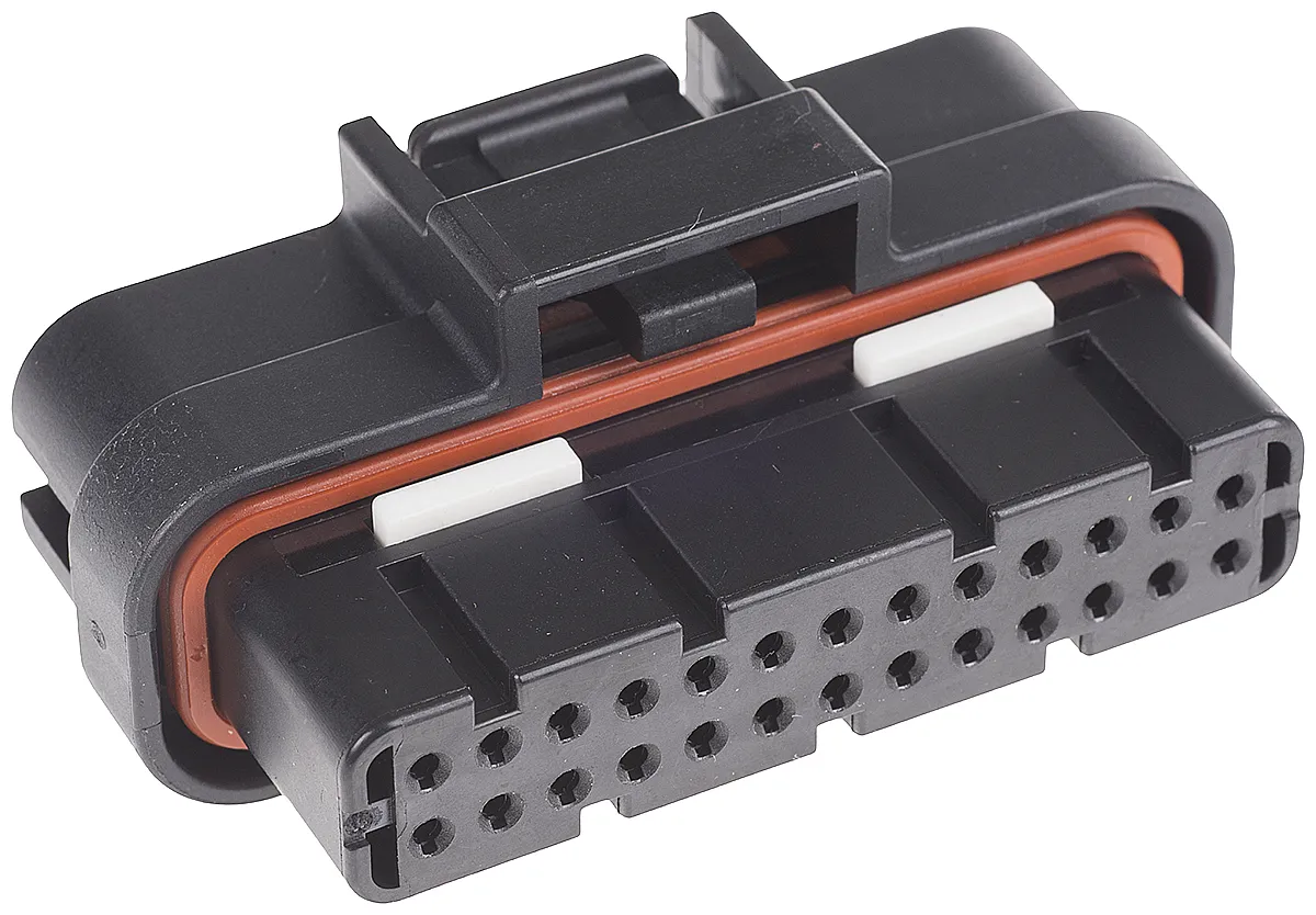 Connettore automotive TE Connectivity, Femmina, 26 vie, 2 file