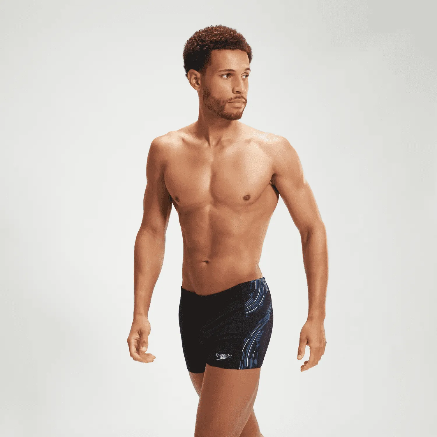 COSTUME PARIGAMBA DA NUOTO DA UOMO SPEEDO M TECH PANEL AQUASHORT 8-0030351 6838