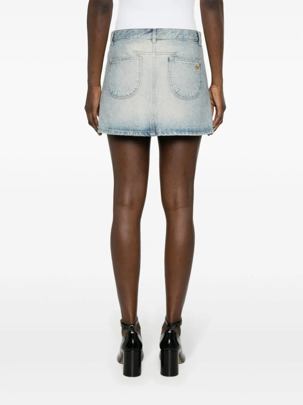   Courreges  Mini gonna in jeans  