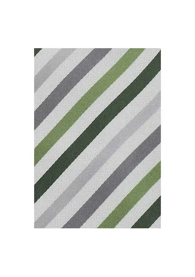 Cravatta XXL verde grigio
