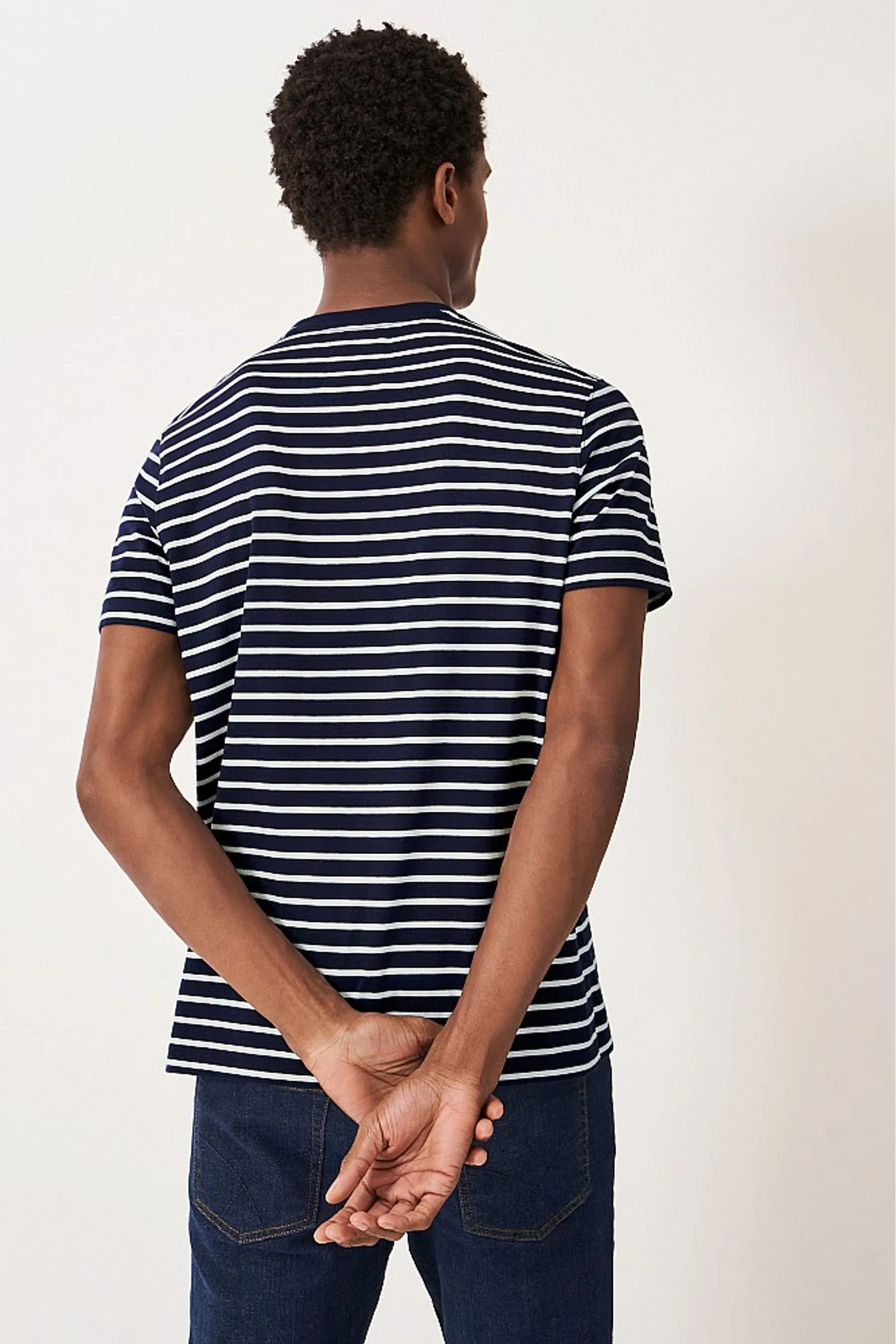 Crew Clothing - T-shirt con A righe breton