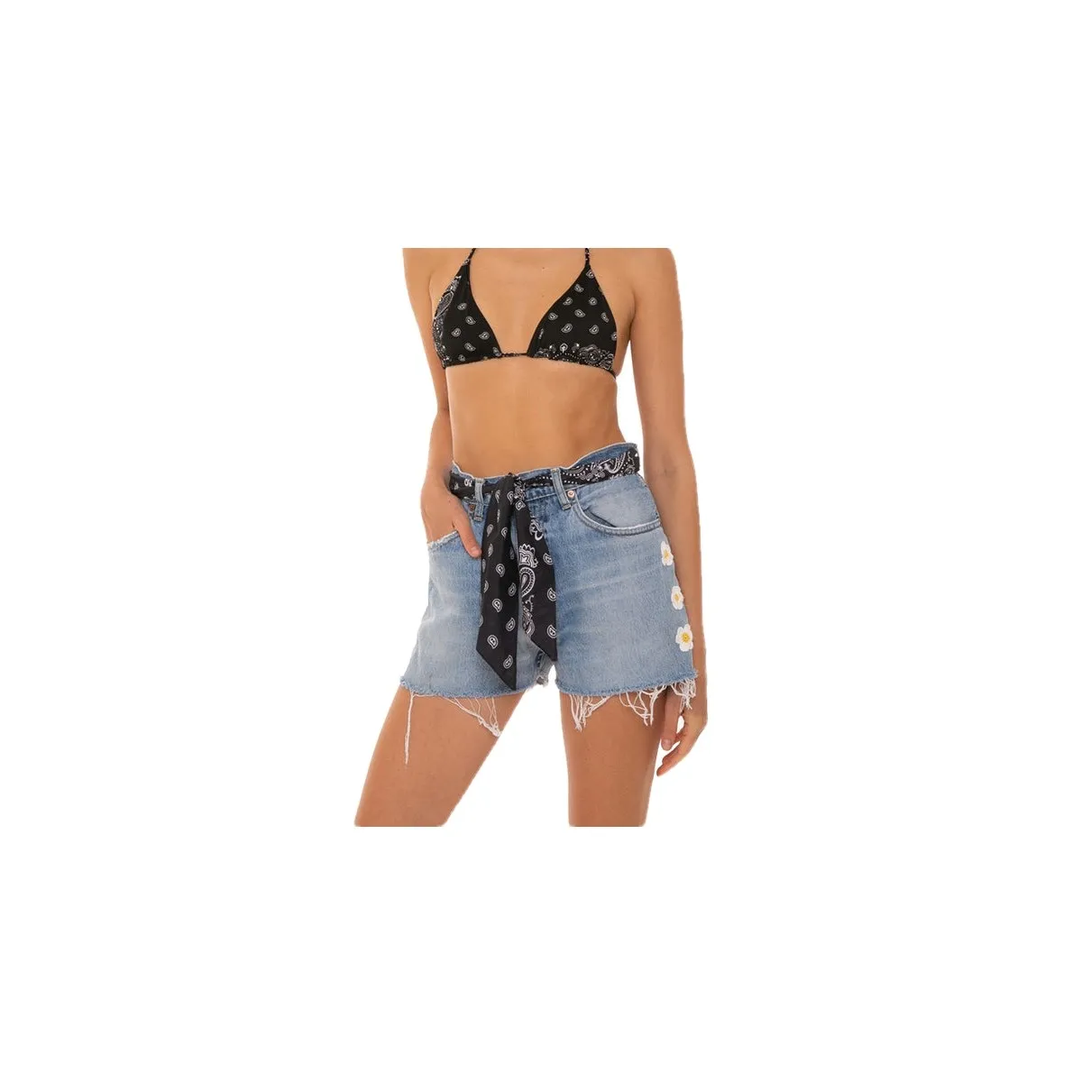 Denim Shorts, Blu