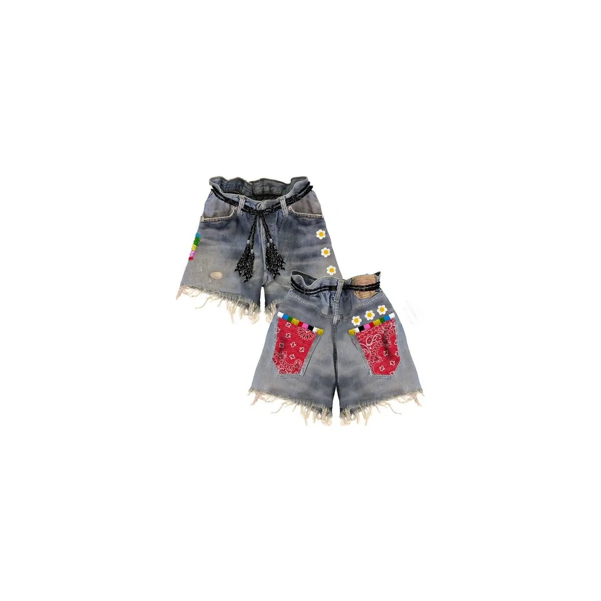 Denim Shorts, Blu