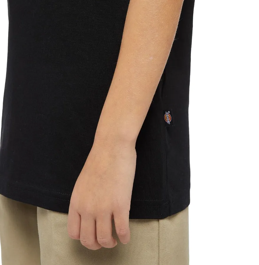 Dickies maglietta manica corta da ragazzi Mapleton DK0KSR64KBK nero