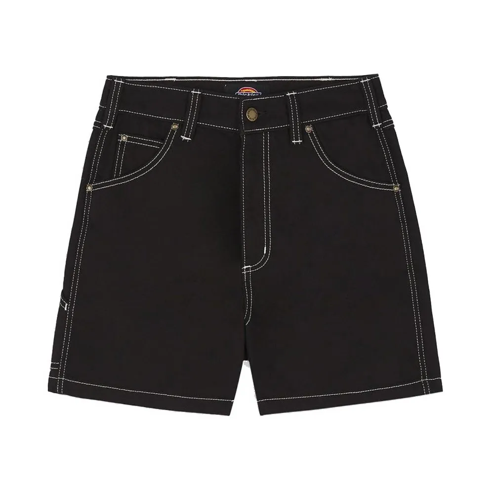 Dickies Shorts Denim Nero Donna