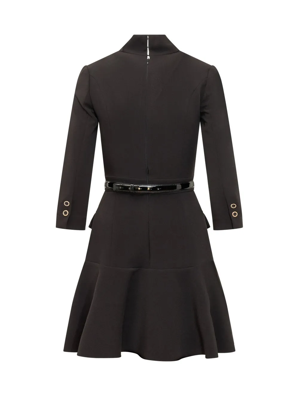 ELISABETTA FRANCHI Abito con Gonna Svasata 