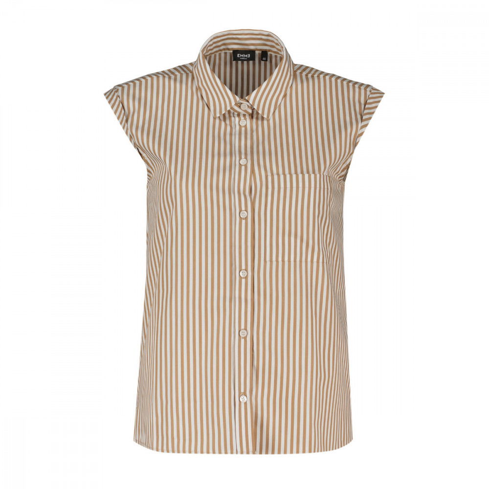 EMME MARELLA CAMICIA SMANICATA IN POPELINE DANUBIO DONNA