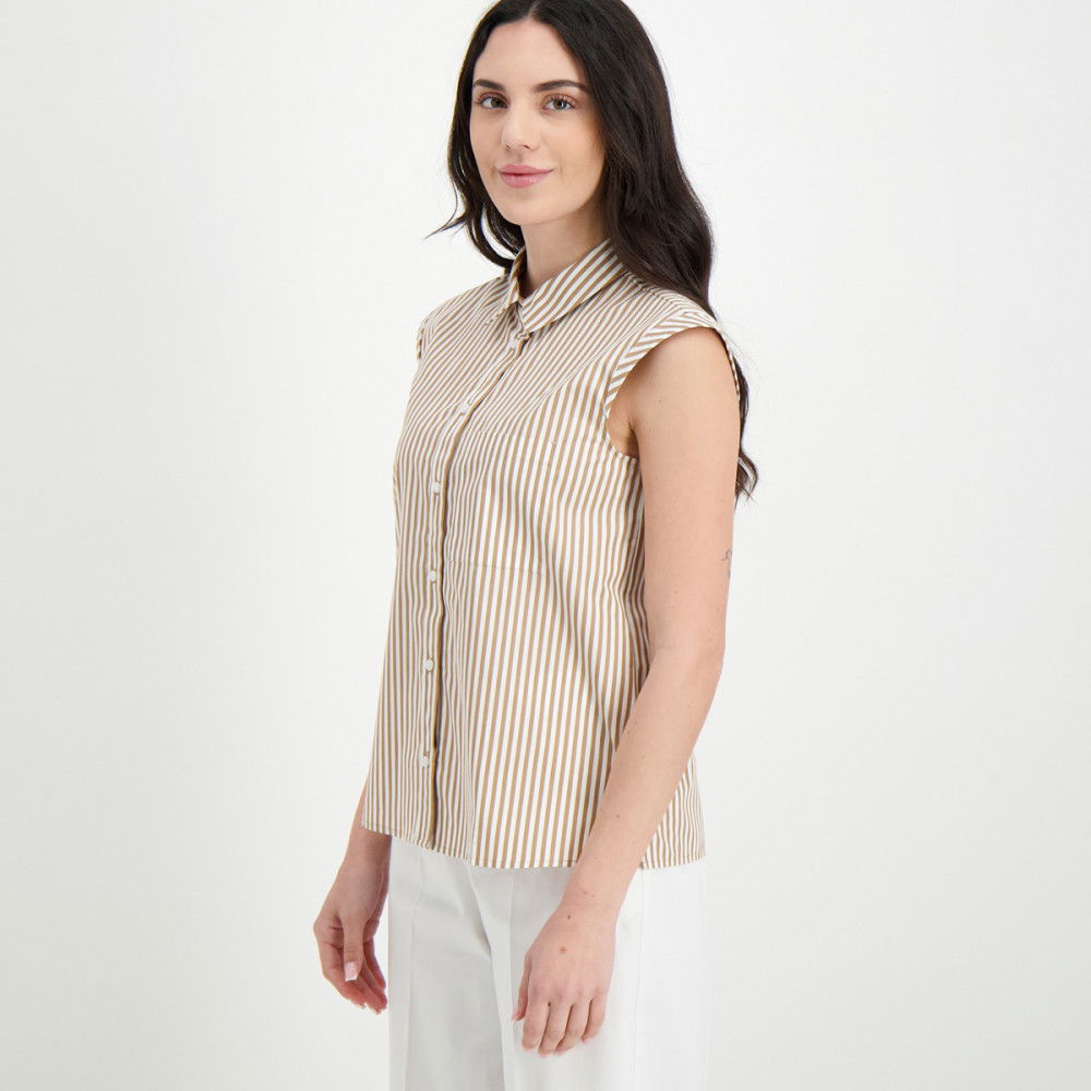 EMME MARELLA CAMICIA SMANICATA IN POPELINE DANUBIO DONNA