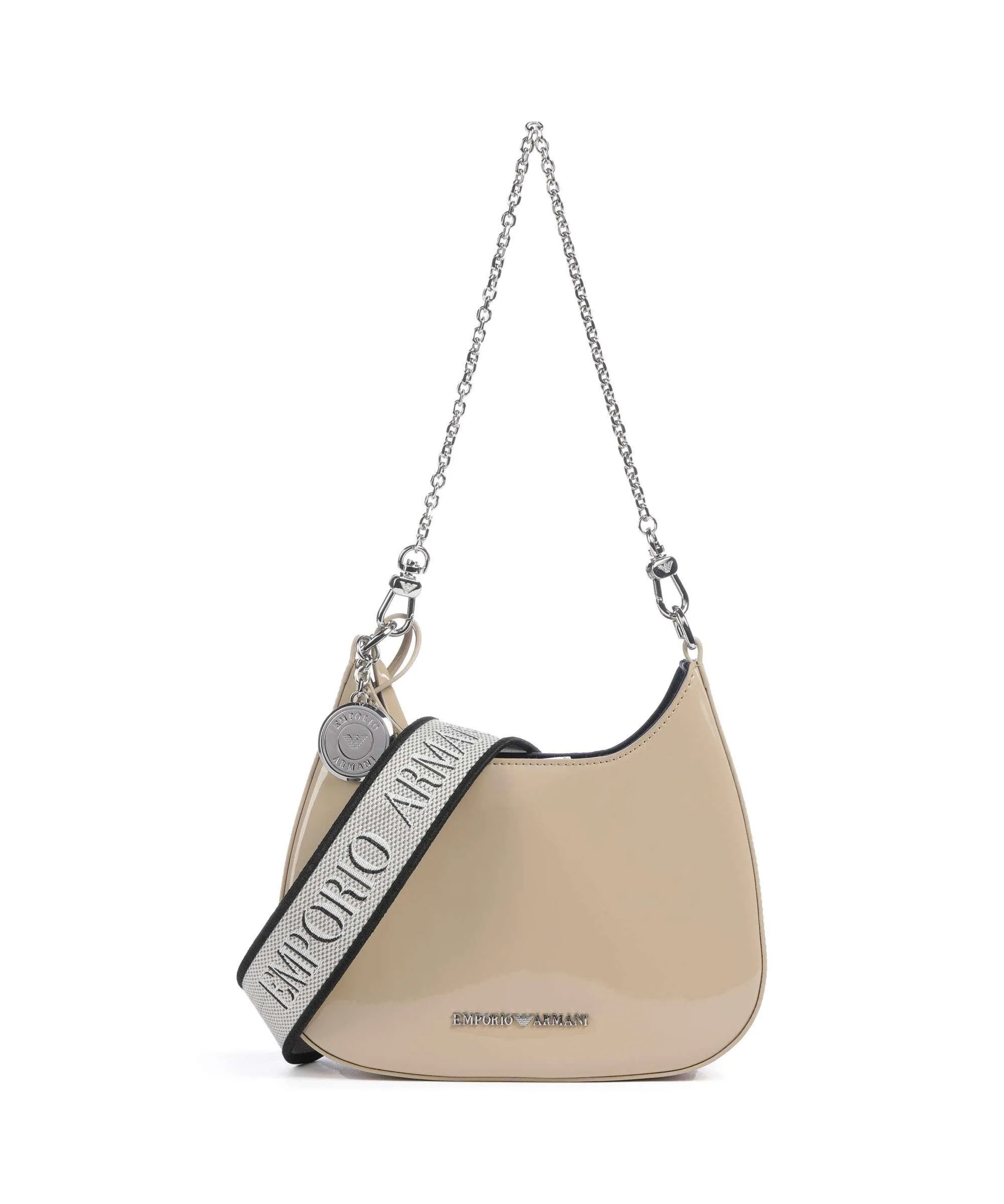  Emporio Armani Holly Borsa a spalla pelle sintetica sabbia  