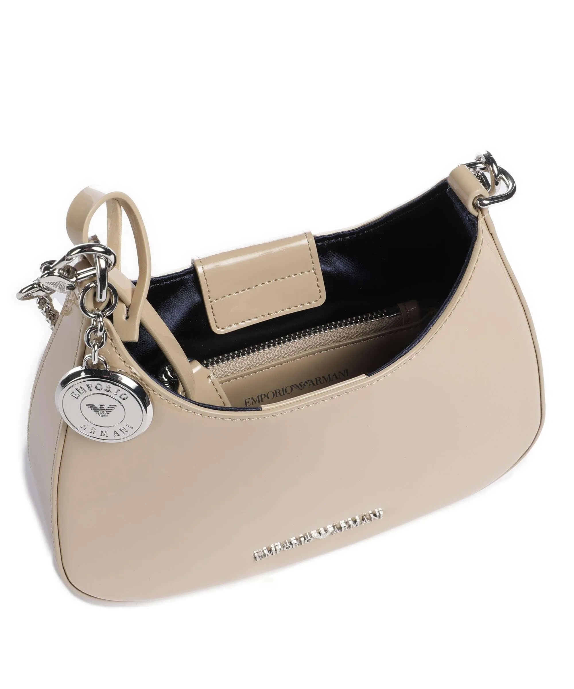  Emporio Armani Holly Borsa a spalla pelle sintetica sabbia  