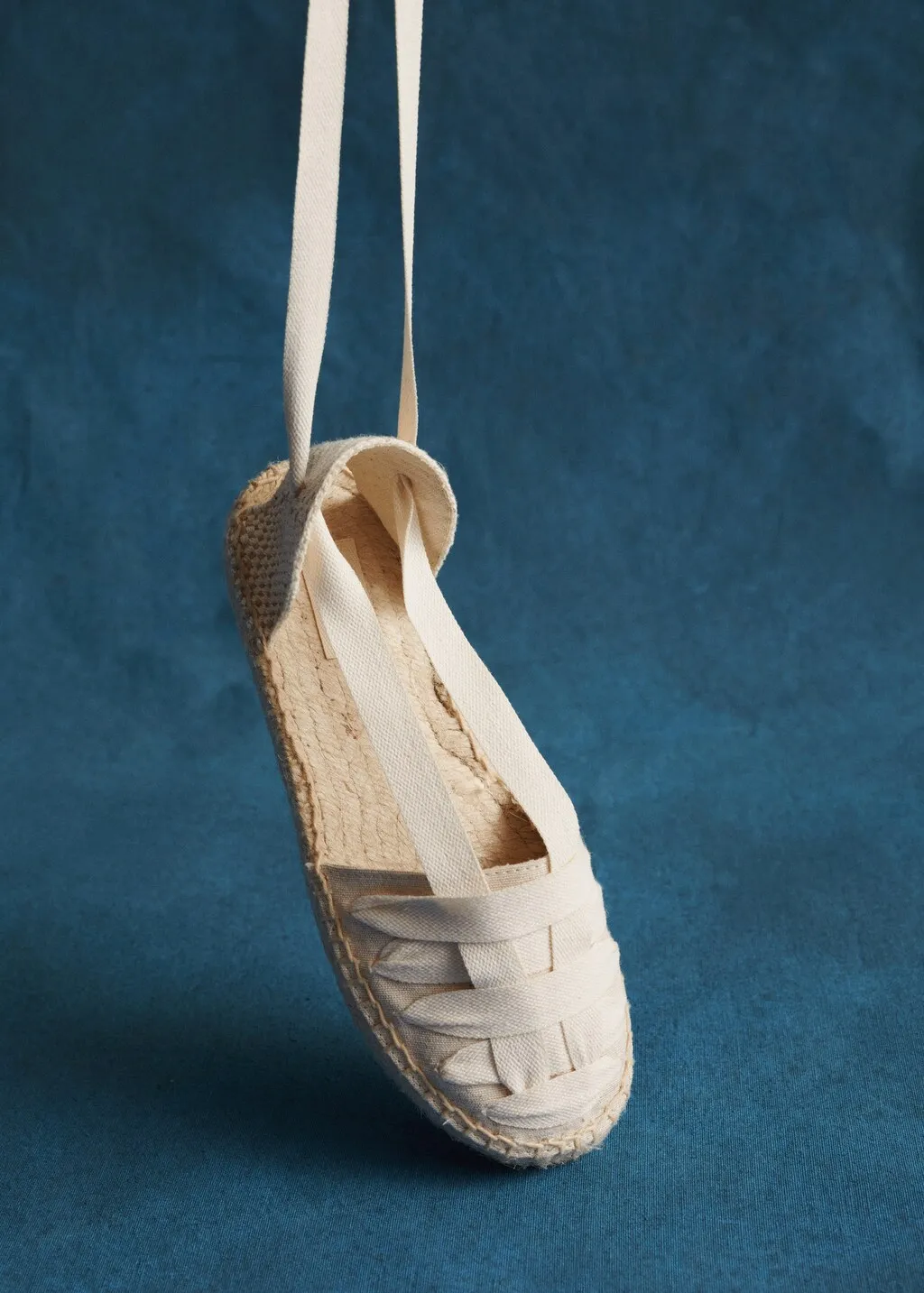 Espadrillas lino fasce