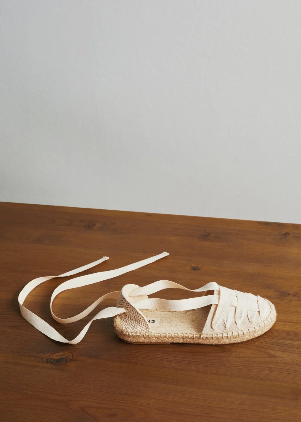 Espadrillas lino fasce